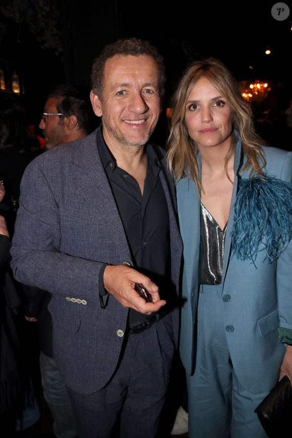 Exclusif  - Dany Boon (réalisateur du film) et sa compagne Laurence Arné  - Avant-première du film "La Vie pour de vrai" au cinéma Pathé Wepler à Paris le 18 avril 2023. © Bertrand Rindoff / Bestimage