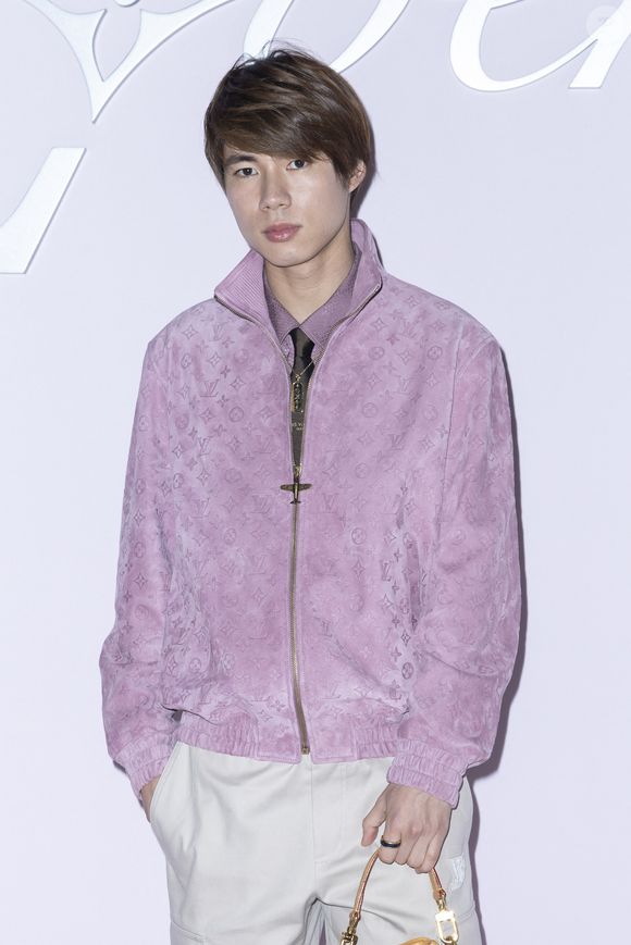 Yuto Horigome - Photocall pour le défilé Louis Vuitton prêt à porter hommes Automne / hiver  2025 - 2026 lors de la fashion week à Paris le 21 2025. © Olivier Borde /Bestimage