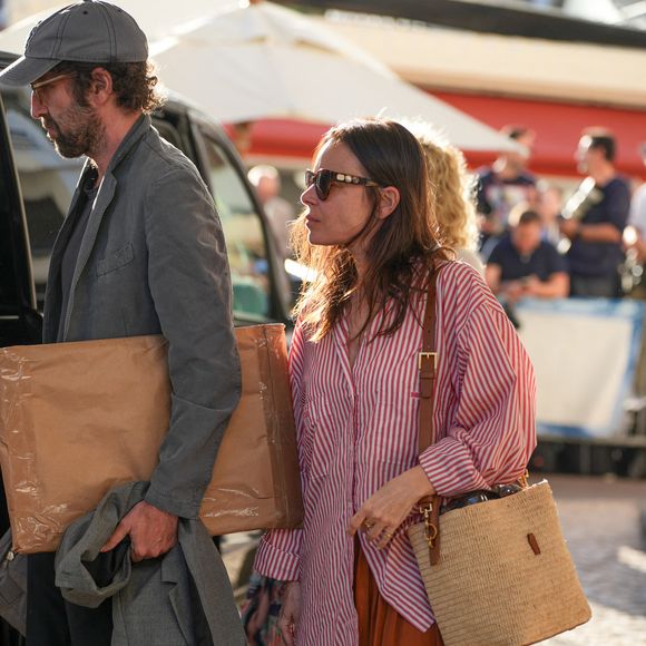 Thomas Bangalter et Elodie Bouchez sont vus à l'Hôtel Martinez lors du 77ème Festival de Cannes le 22 mai 2024 à Cannes, France. Lucia Sabatelli / Bestimage