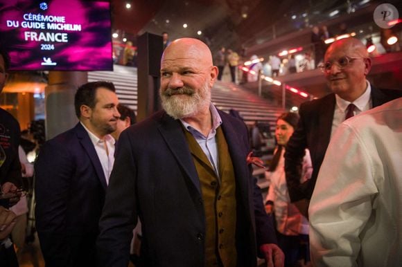 Chel Philippe Etchebest assiste à la cérémonie de remise des prix du Guide Michelin France 2024 à Tours, dans le centre de la France, le 18 mars 2024. Photo par Pascal Avenet/ABACAPRESS.COM
