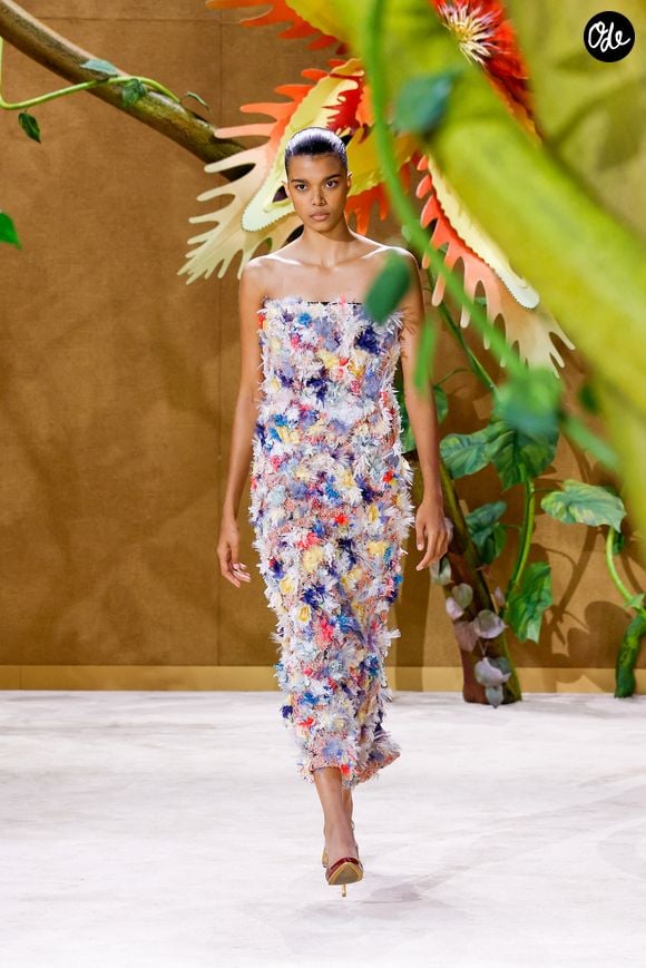 Défilé de mode Chanel Collection Haute Couture Automne/Hiver 2026-2027 lors de la Fashion Week de Paris (PFW) au Grand Palais, à Paris, France, le 7 juillet 2026. © Bestimage