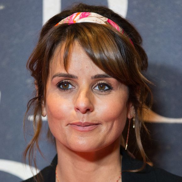 Faustine Bollaert assiste à l'avant-première du film 'Le Dernier Duel' au Gaumont Champs Elysées le 24 septembre 2021. Photo by Nasser Berzane/ABACAPRESS.COM