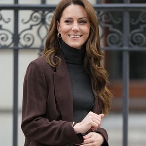 Catherine (Kate) Middleton, princesse de Galles, lance un nouveau projet de la "Royal Foundation Centre for Early Childhood" visant à soutenir les jeunes enfants dans le développement de compétences sociales à Londres, Royaume Uni, le 4 février 2025. © Julien Burton/Bestimage