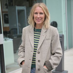 Exclusif - Agathe Lecaron arrive dans les studios de Radio France à Paris, le 13 septembre 2022.

Photo : Panoramic / Bestimage