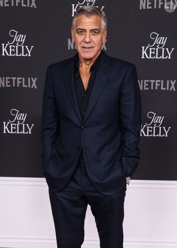 Hollywood, CA Los Angeles Premiere Of Netflix's 'Jay Kelly' held at The Egyptian Theatre Hollywood on November 11, 2025 in Hollywood, Los Angeles, California, United States.



Sur la photo : George Clooney