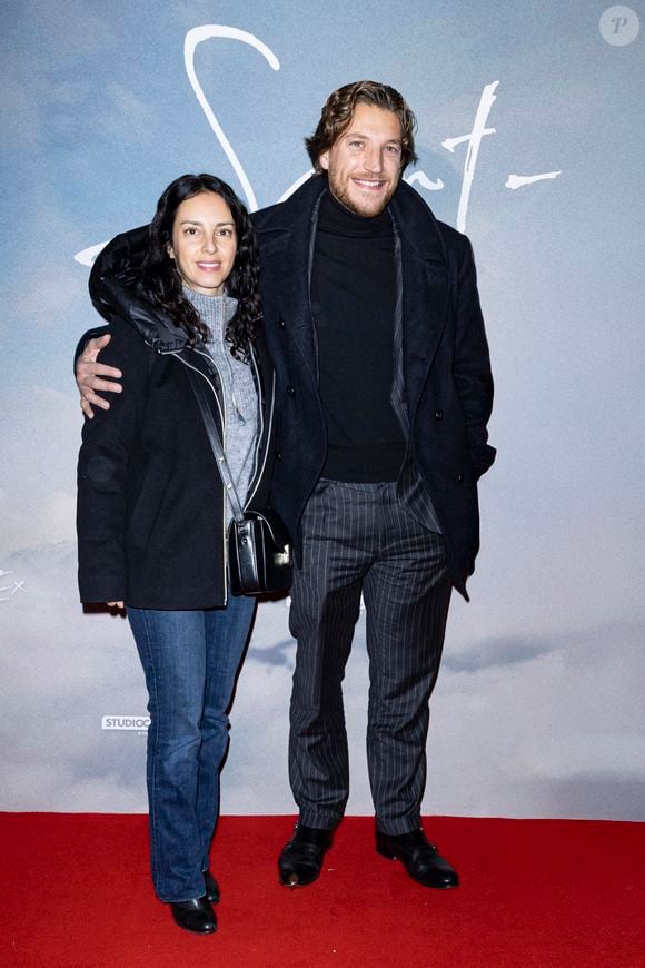 Jean Sarkozy et sa femme Jessica Sebaoun lors de la première du film "Saint-Ex" au cinéma Pathé Wepler à Paris le 19 novembre 2024.

© Olivier Borde / Bestimage