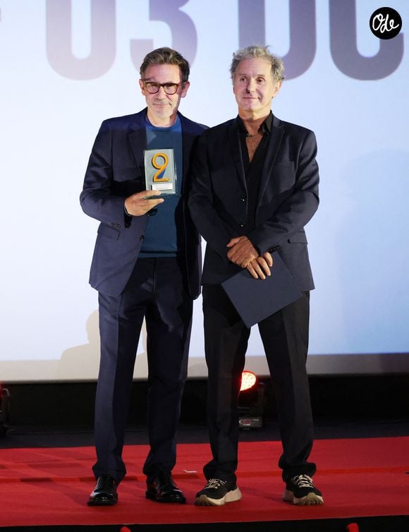 Michel Hazanavicius et son frère Serge - Michel Hazanavicius est l'invité "coup de coeur" de la 13ème édition du festival 2 cinéma de Valenciennes le 30 septembre 2023.

© Denis Guignebourg / Bestimage