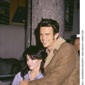 © ABACA. 17069-1. SHANNEN DOHERTY AND ASHLEY HAMILTON