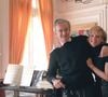 S'il a construit l'empire LVMH, cela n'a pas empêché l'homme d'affaires d'être présent pour sa famille.
Bernard Arnault et son épouse Hélène, à Paris AGENCE / BESTIMAGE