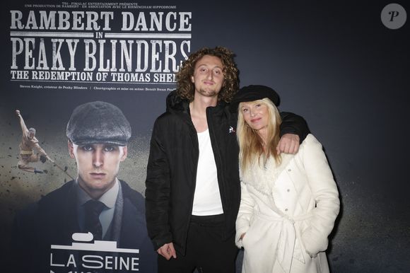 Isabelle Camus et son fils Joalukas Noah - Première du spectacle "Peaky Blinders" à La Seine Musicale à Boulogne-Billancourt le 12 mars 2025. © Jacques Tribeca/Bestimage