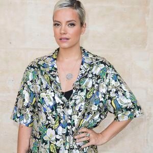 Lily Allen - People au photocall du défilé de mode Louis Vuitton Hommes printemps-été 2018 au Palais Royal à Paris, le 22 juin 2017. © Olivier Borde/Bestimage