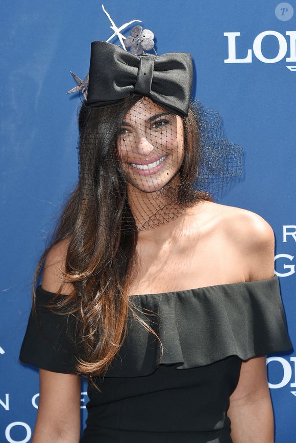 Tatiana Silva assistant au Prix de Diane 2016 des courses hippiques à l'hippodrome de Chantilly près de Paris, France, le 18 juin 2017. Photo by Laurent Zabulon/ABACAPRESS.COM