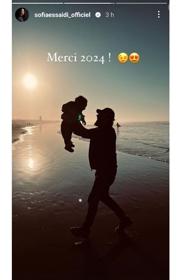 Dimanche 5 janvier, elle a décidé de dévoiler un adorable cliché de son cher et tendre avec leur fils. 

Sofia Essaïdi dévoile un rare cliché de son compagnon et de leur enfant sur Instagram